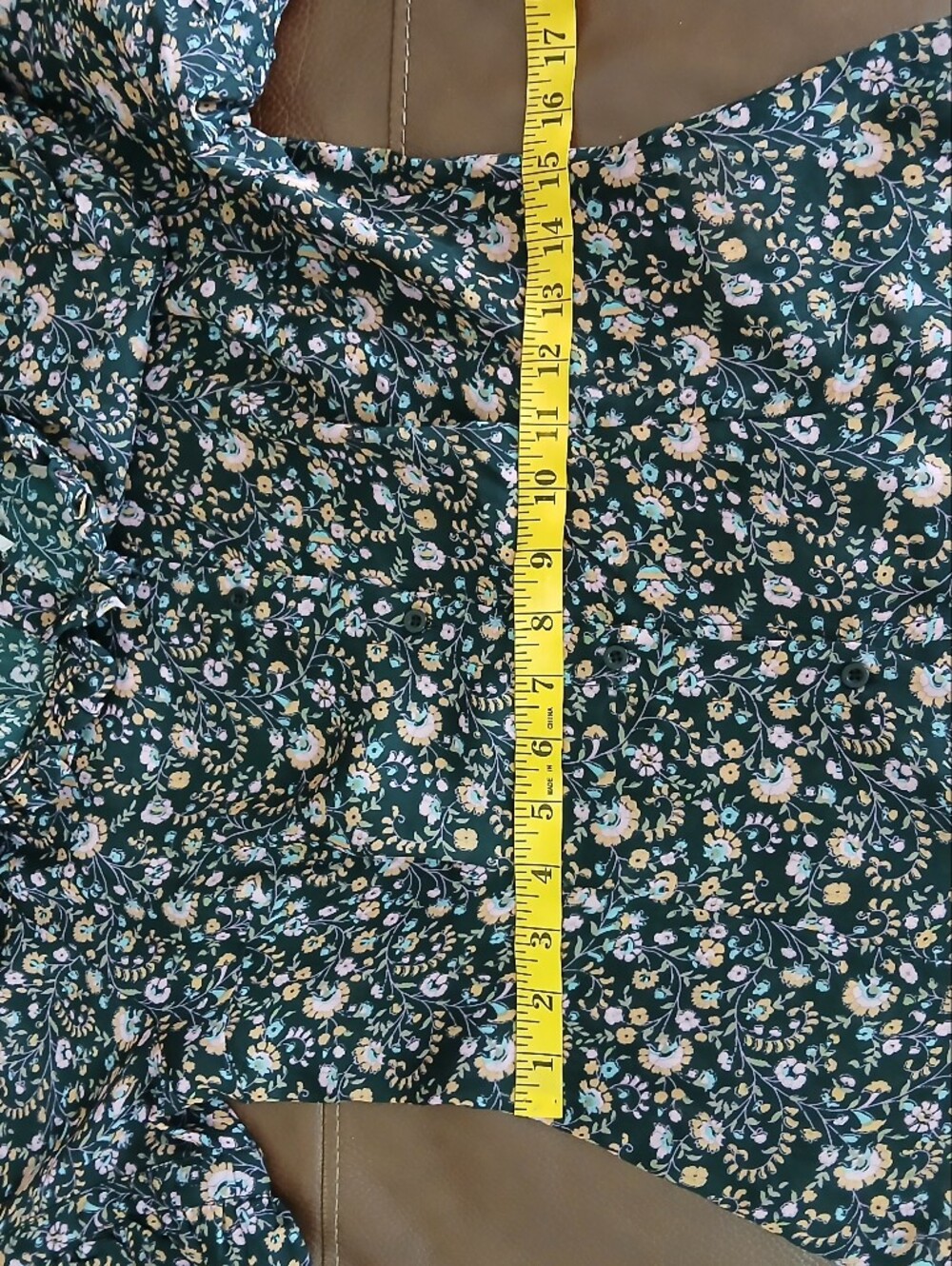Selkie the Bistro Blouse‎ in Spirit Floral Button Up Top - Picture 14 of 15